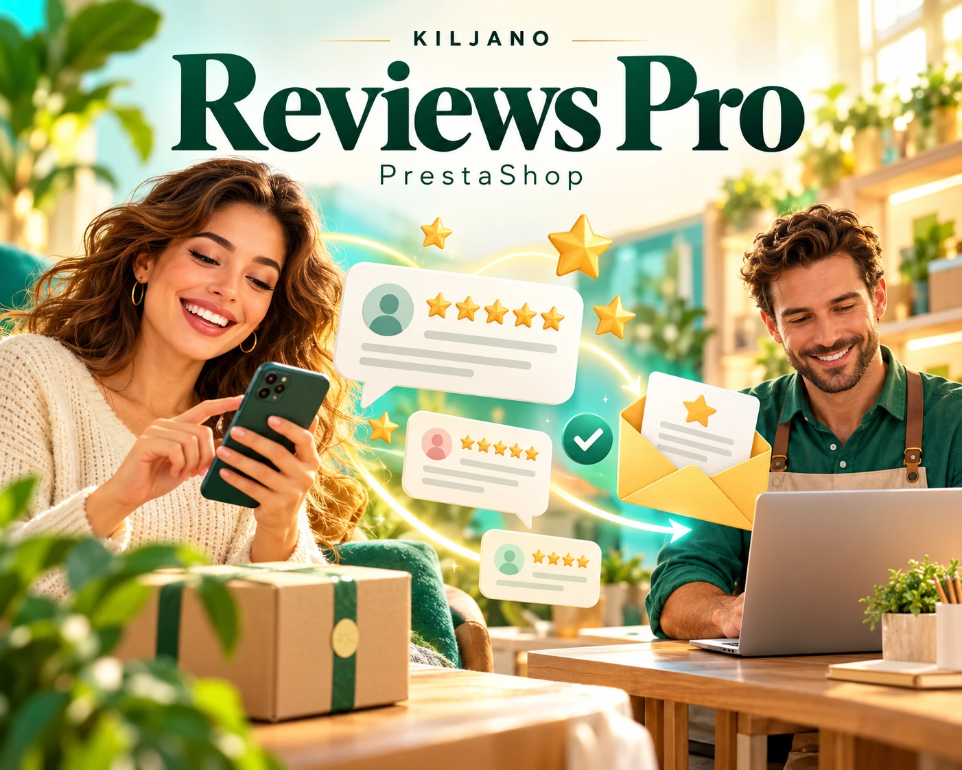 Reviews Pro – Produktbewertungen nach Zustellung für PrestaShop